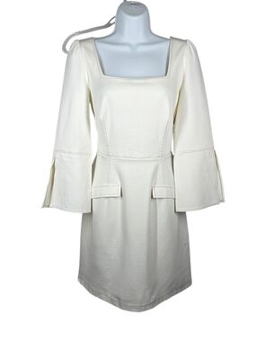 ALI & JAY SQUARE NECK BELL SLEEVE MINI DRESS
